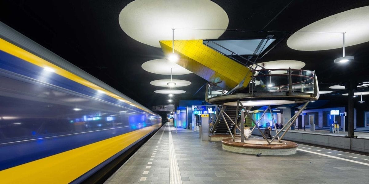 Comment la gare centrale de Rotterdam conserve son apparence